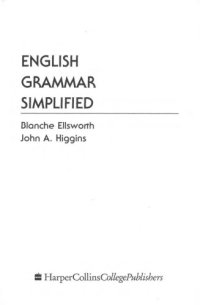 cover of the book English Grammar Simplified