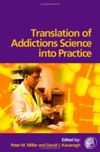 cover of the book Translation of Addictions Science Into Practice