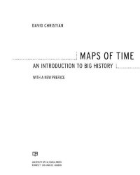 cover of the book Maps of Time: An Introduction to Big History