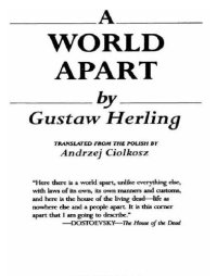 cover of the book A World Apart