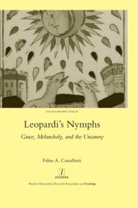 cover of the book Leopardi's nymphs: grace, melancholy, and the uncanny