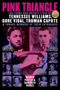 cover of the book Pink triangle: the feuds and private lives of Tennessee Williams, Gore Vidal, Truman Capote, and members of their entourages