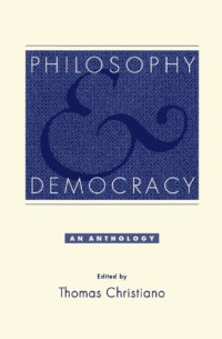 cover of the book Philosophy and Democracy: An Anthology