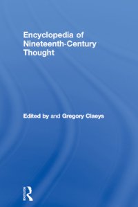 cover of the book Encyclopedia of Nineteenth-Century thought