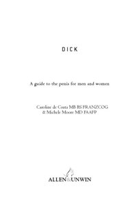 cover of the book Dick: a guide to the penis for men and women