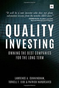 cover of the book Quality Investing Owning the best companies for the long term