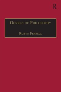 cover of the book Genres of Philosophy