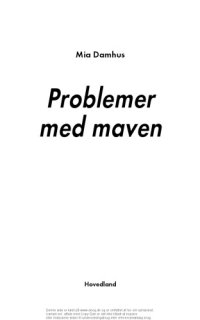 cover of the book Problemer med maven