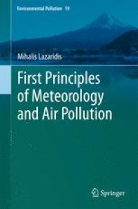 cover of the book First Principles of Meteorology and Air Pollution