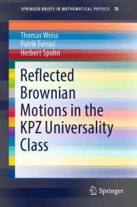 cover of the book Reflected brownian motions in the KPZ universality class