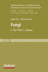 cover of the book Fungi: 1. Teil / 1st Part: Lichens