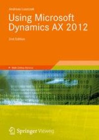 cover of the book Using Microsoft Dynamics AX 2012