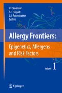 cover of the book Allergy Frontiers: Epigenetics, Allergens and Risk Factors