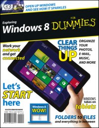 cover of the book Exploring Windows 8 For Dummies