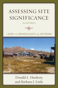 cover of the book Assessing site significance: a guide for archaeologists and historians