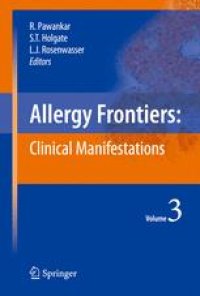 cover of the book Allergy Frontiers: Clinical Manifestations