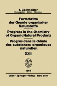 cover of the book Fortschritte der Chemie Organischer Naturstoffe / Progress in the Chemistry of Organic Natural Products / Progrès dans la Chimie des Substances Organiques Naturelles