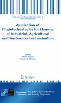 cover of the book Application of Phytotechnologies for Cleanup of Industrial, Agricultural, and Wastewater Contamination