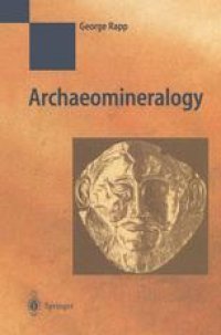 cover of the book Archaeomineralogy