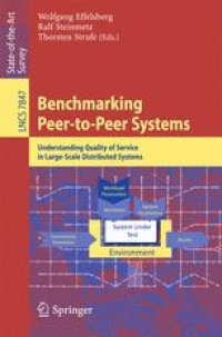 cover of the book Benchmarking Peer-to-Peer Systems: Understanding Quality of Service in Large-Scale Distributed Systems