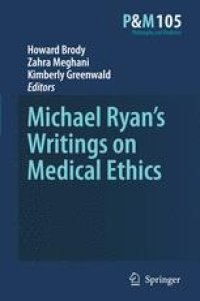 cover of the book Michael Ryan's Writings on Medical Ethics