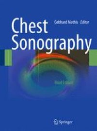 cover of the book Chest Sonography