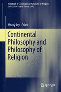 cover of the book Continental Philosophy and Philosophy of Religion