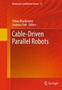 cover of the book Cable-Driven Parallel Robots