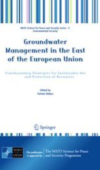 cover of the book Groundwater Management in the East of the European Union: Transboundary Strategies for Sustainable Use and Protection of Resources