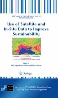 cover of the book Use of Satellite and In-Situ Data to Improve Sustainability