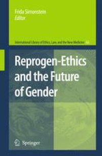 cover of the book Reprogen-ethics and the future of gender