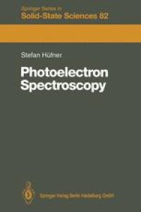 cover of the book Photoelectron Spectroscopy: Principles and Applications