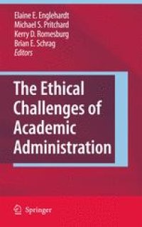 cover of the book The Ethical Challenges of Academic Administration