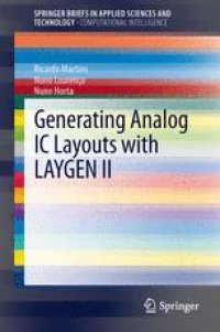 cover of the book Generating Analog IC Layouts with LAYGEN II