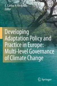 cover of the book Developing Adaptation Policy and Practice in Europe: Multi-level Governance of Climate Change