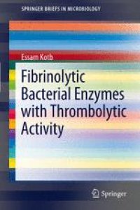 cover of the book Fibrinolytic Bacterial Enzymes with Thrombolytic Activity