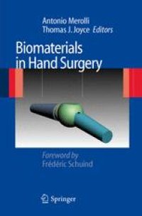 cover of the book Biomaterials in Hand Surgery