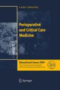 cover of the book Perioperative and Critical Care Medicine: Educational Issues 2004