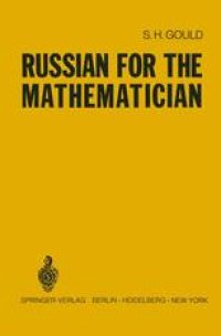 cover of the book Russian for the Mathematician