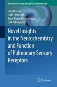 cover of the book Novel Insights in the Neurochemistry and Function of Pulmonary Sensory Receptors