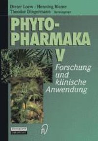 cover of the book Phytopharmaka V: Forschung und klinische Anwendung