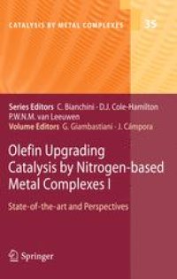 cover of the book Olefin Upgrading Catalysis by Nitrogen-based Metal Complexes I: State-of-the-art and Perspectives