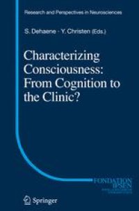 cover of the book Characterizing Consciousness: From Cognition to the Clinic?