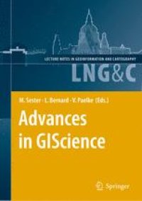 cover of the book Advances in GIScience: Proceedings of the 12th AGILE Conference