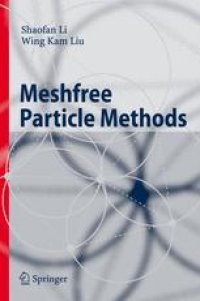 cover of the book Meshfree Particle Methods