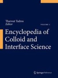 cover of the book Encyclopedia of Colloid and Interface Science