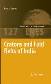 cover of the book Cratons and Fold Belts of India