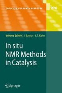 cover of the book In situ NMR Methods in Catalysis