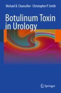 cover of the book Botulinum Toxin in Urology