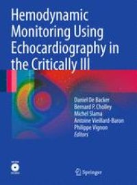 cover of the book Hemodynamic Monitoring Using Echocardiography in the Critically Ill